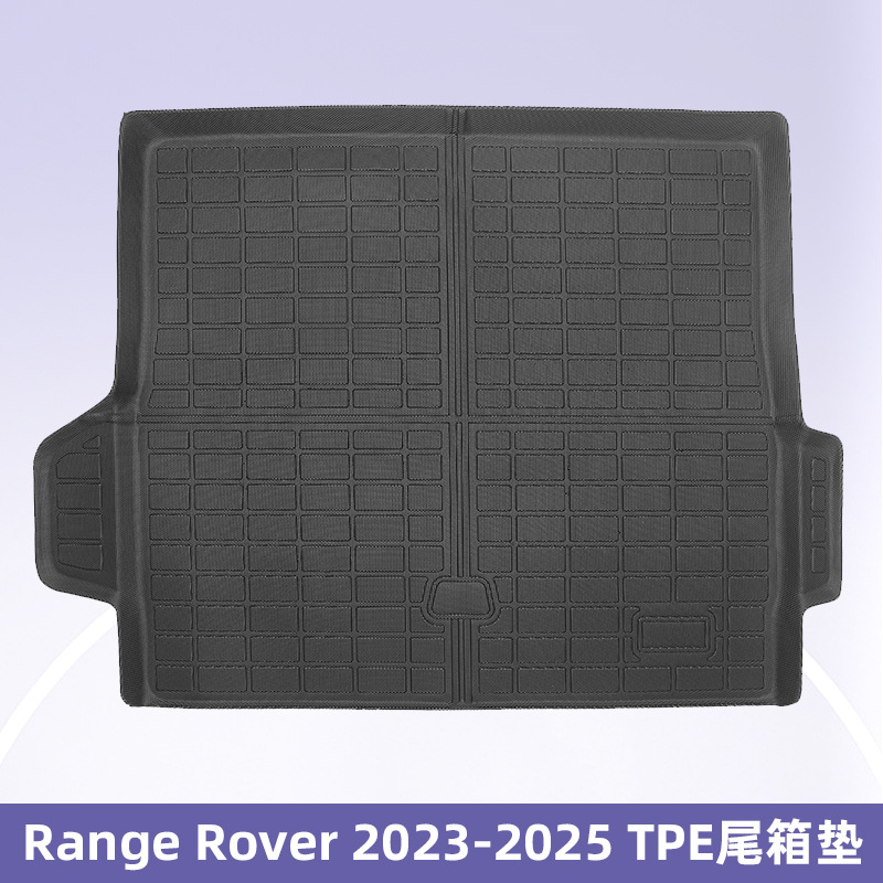 Para Range Rover 2023 - 2025 3D todo el tiempo TPE cojín de pie cojín de maletero