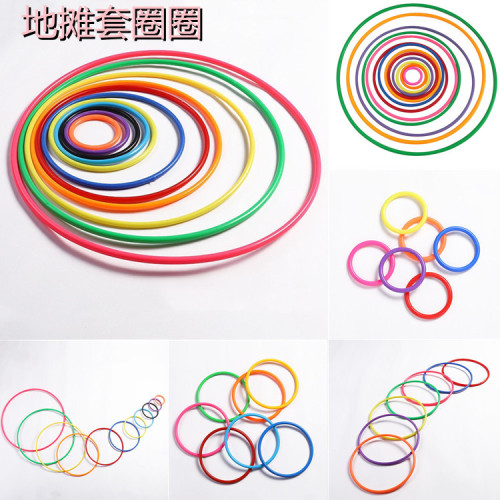 Night Market Street Stall Solid Plastic Hoop Game Toy Plastic Hoop Game Wholesale Manufacturer Direct Supply