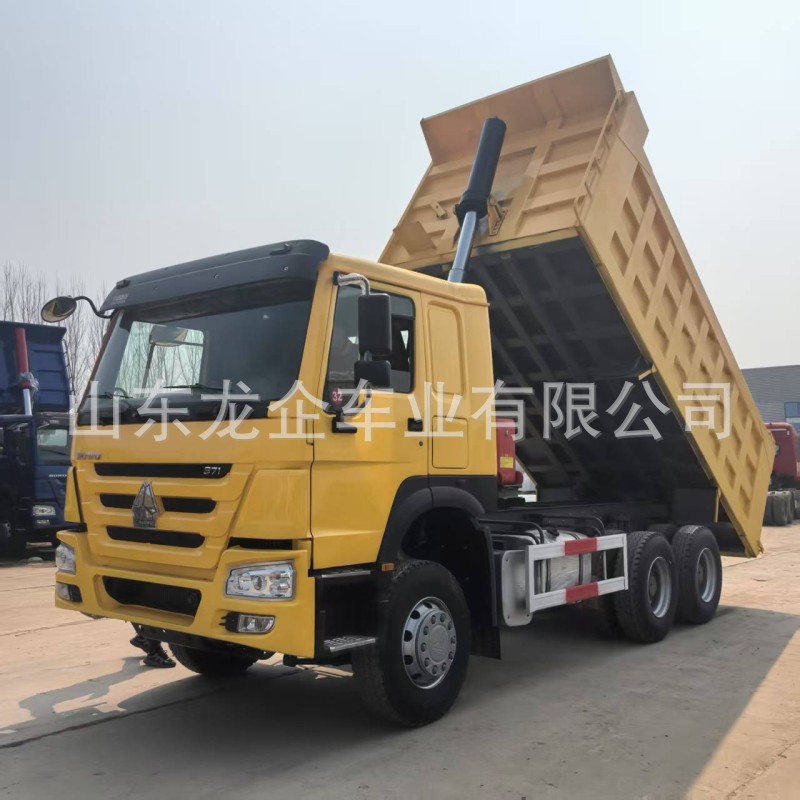 Exporting to Central Asia and Africa, Howo Rear Eight-Wheel Engineering Vehicle, Sinotruk Howo 6*4 Dump Truck Factory