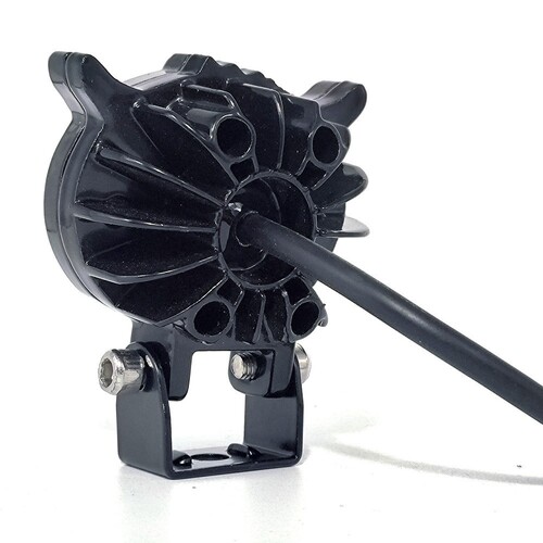 LED motorcycle spotlight double-eyed owl two-color small steel cannon electric car headlight modified LED headlight waterproof