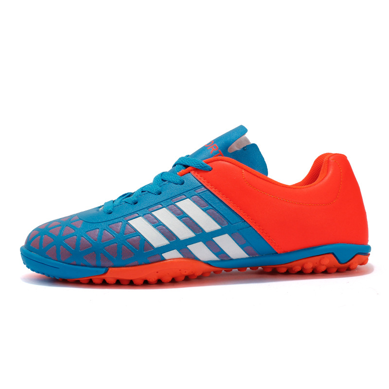 Nails - Sky Blue Orange