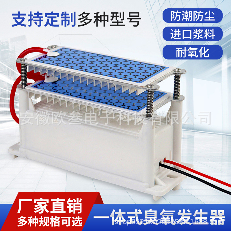 10g臭氧消毒机家用空气除甲醛杀菌空间除臭异味臭氧发生器配件