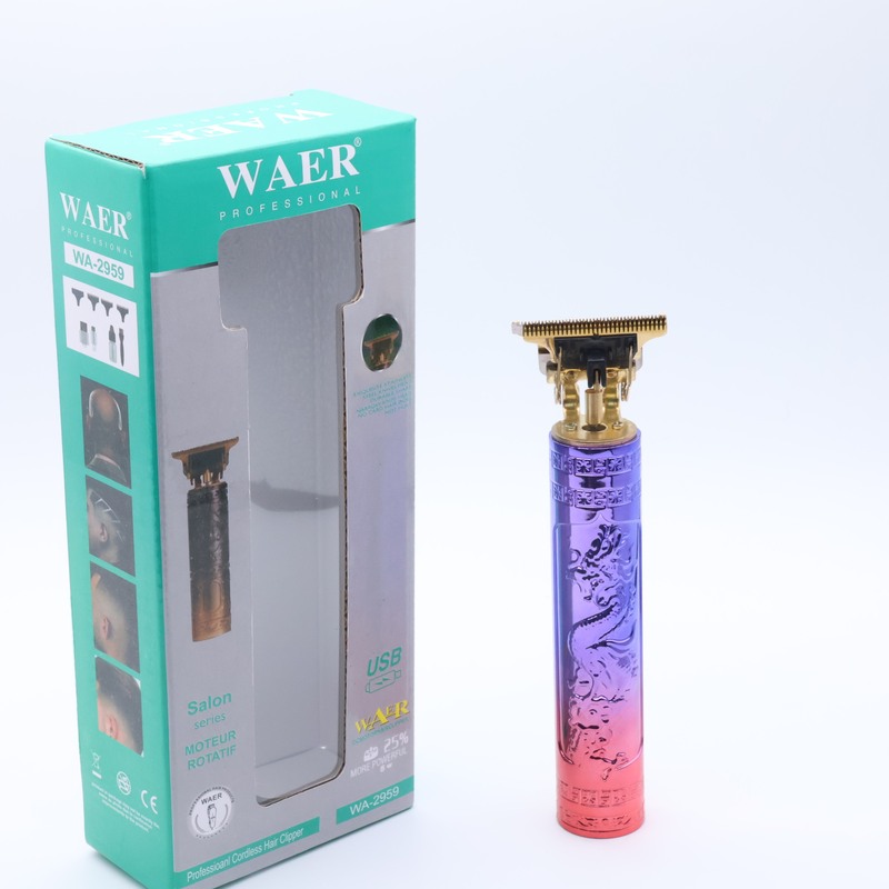 WAER 国境を越えたハゲアーティファクト電気バリカン電気バリカン油頭彫刻耳毛バリカン卸売|undefined
