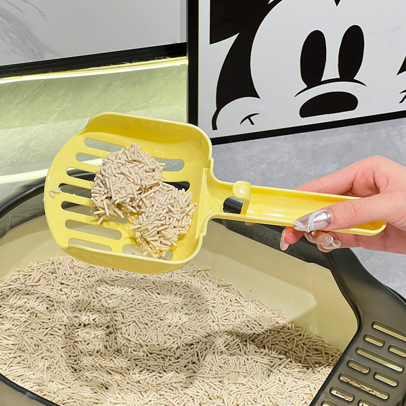 Gran pala de arena de gato gruesa gran rejilla de arena de gato, arena de gato, arena de gato, artefacto mágico de arena de gato, limpiador de inodoro de gato