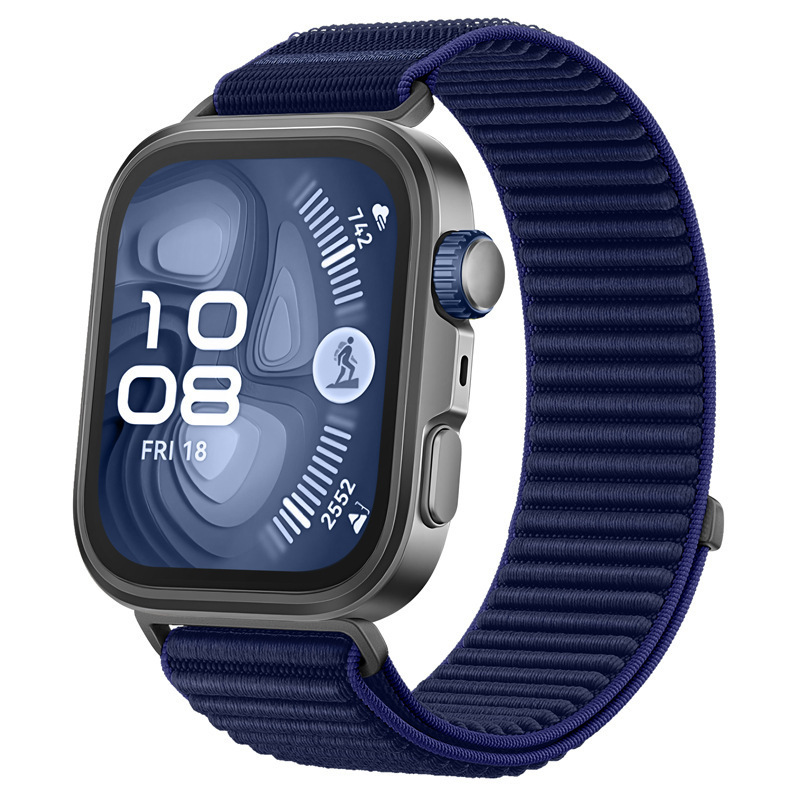 Huawei Fit4 時計ストラップ Pro fit3 ワイルドマウンテンパターンナイロンループ編組夏の男性と女性のスポーツストラップに適しています|undefined