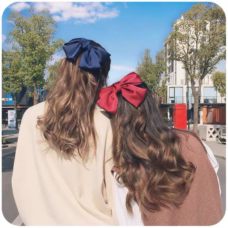 Princess Bow Knot Cloth Hair Clip display picture 1