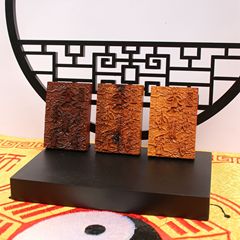 雷擊棗木天師五路財神吊墜掛件老料深色浮雕精工手工打磨可穿繩子