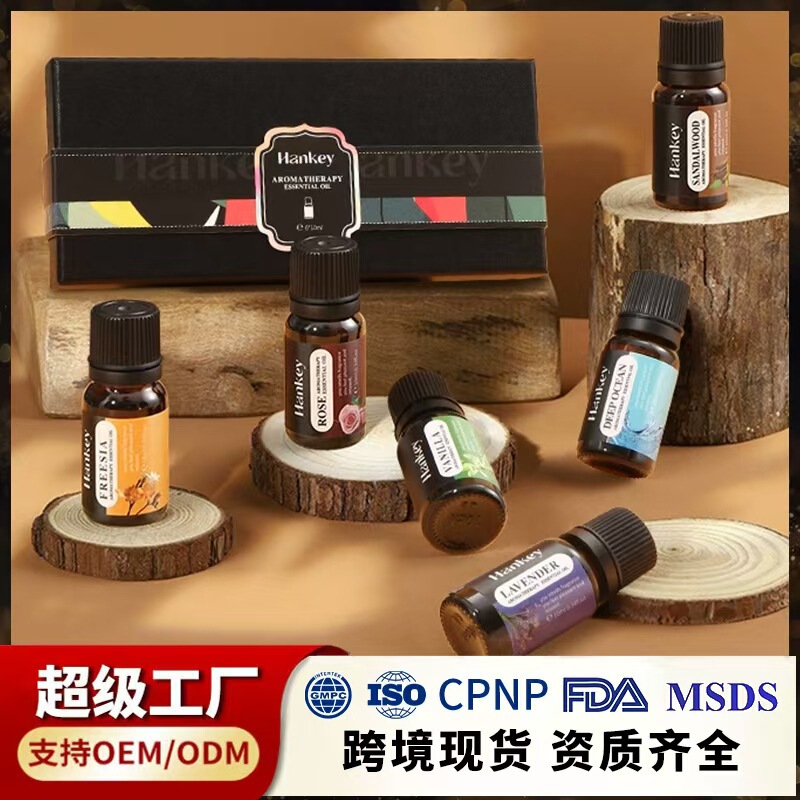 Water-soluble aromatherapy essential oil 6-piece set indoor air fresh humidifier fragrance diffuser special essential oil set