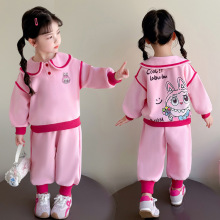 女童套装秋冬卡通儿童套装新款爆款一件代发宝宝两件套批发