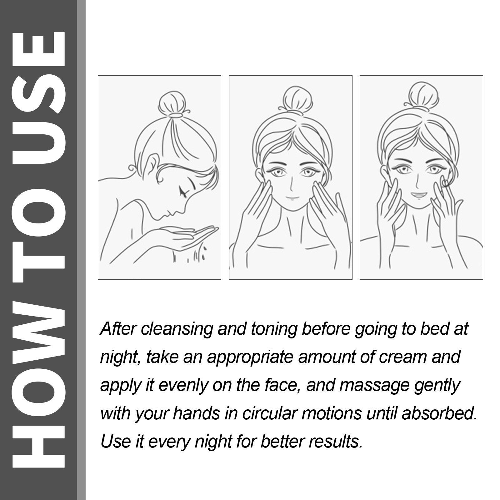 Jayswing Collagène Rétinol éclaircit les ridules, éclaircit les entreprises, blanchit la peau, crème pour le visage anti-rides_voghion.com