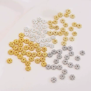 Разделители-снежинки 18K позолота для DIY