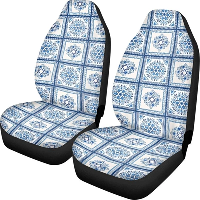 a non-slip backing. This set includes two — Universal seat cover - ysfu0427fv-1-2-piece-set