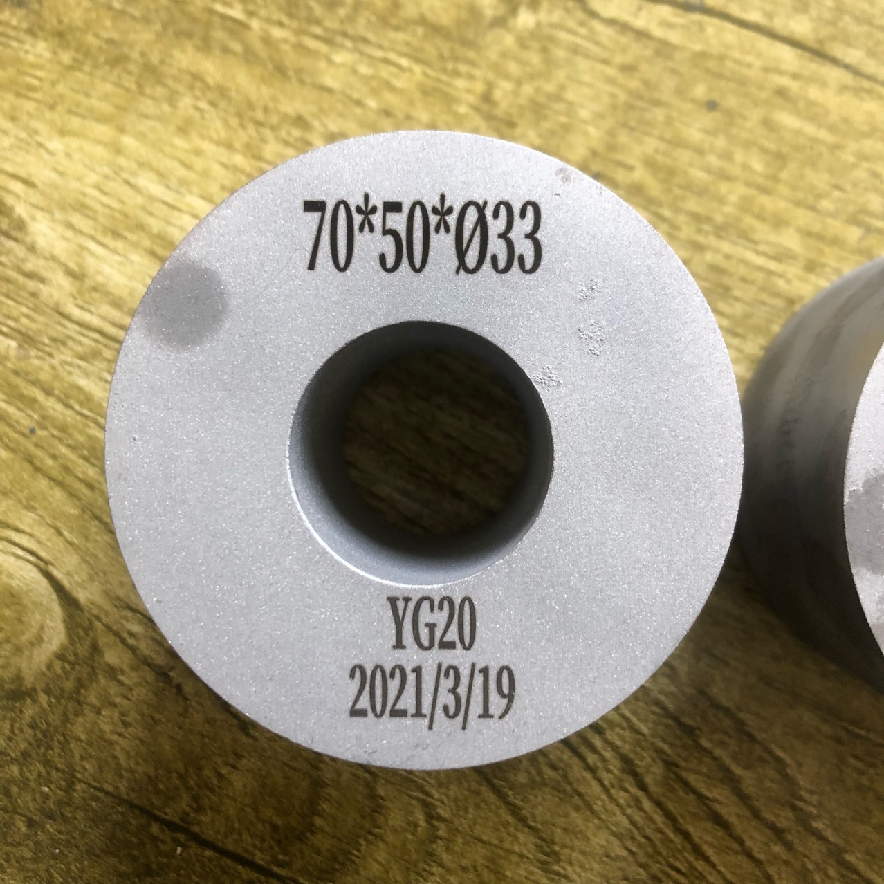 硬质合金圆环钨钢配件异形加工定制直径75 50 34合金粉质模芯