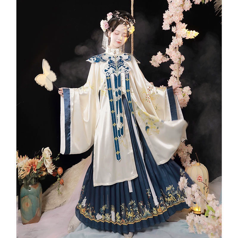 Цветочная Луна [Солнце и Луна Ожог Хуа] Воротник династии Мин