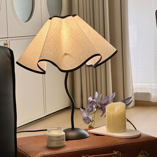 Modern Minimalist Petal Umbrella Lamp Ins Creative Minimalist Atmosphere Lamp Living Room Bedside Lamp Warm Decorative Table Lamp