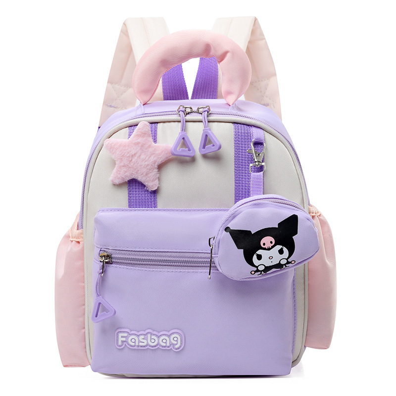 Nuevas mochilas de jardín de infantes de dibujos animados, mochilas Kulomi, mochilas para niños lindas, mochilas transfronterizas