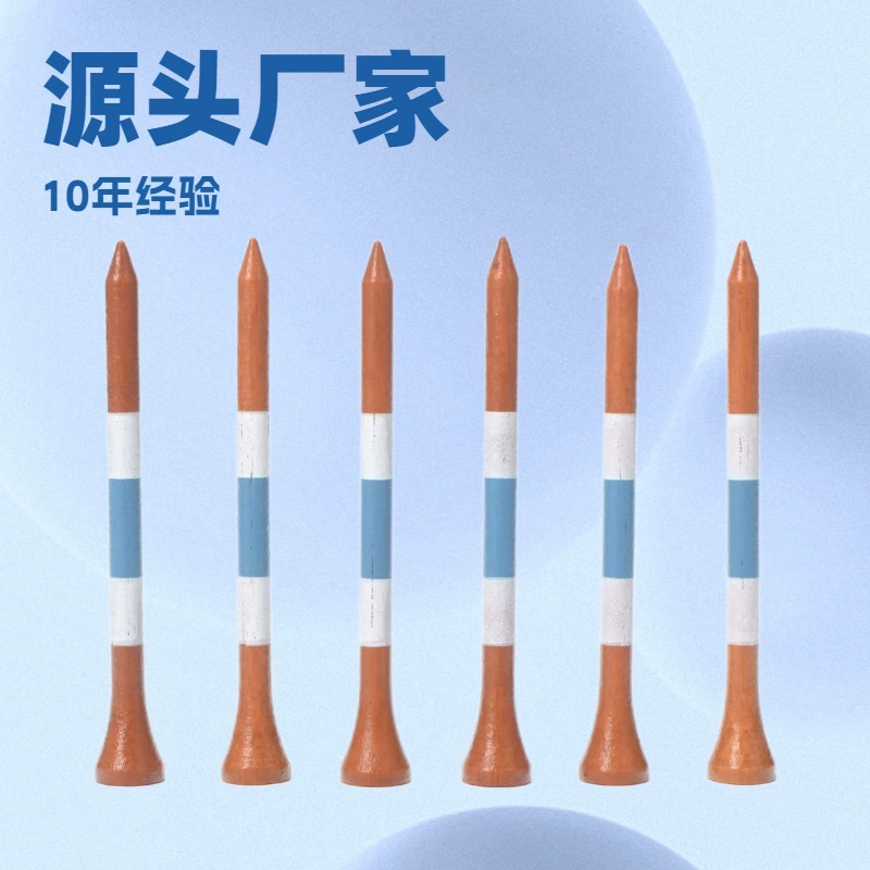 Индивидуальные бамбуковые ти для гольфа с возможностью нанесения логотипа, деревянные ти для гольфа на заказ от производителя.