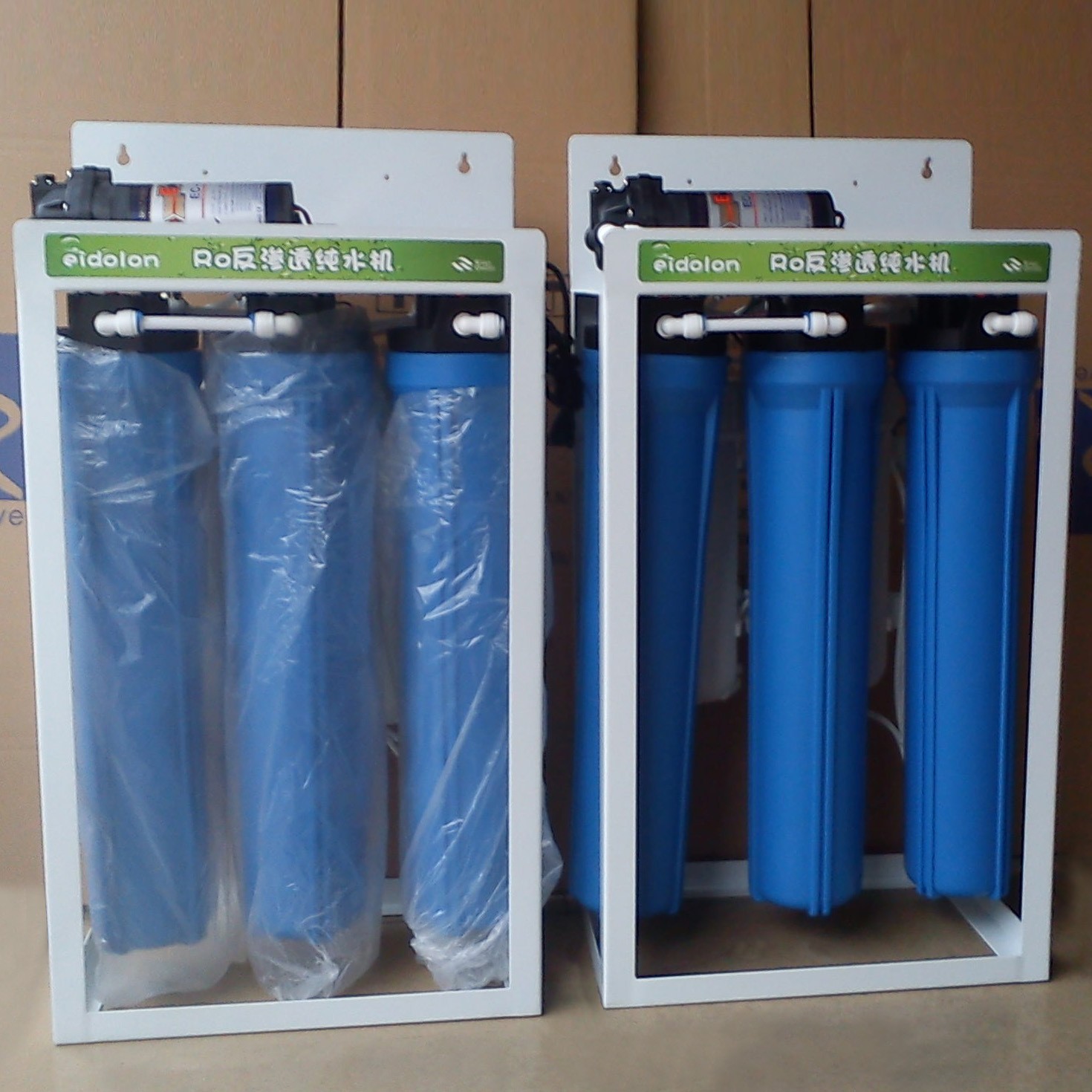 Comercial ro ósmosis inversa máquina de agua pura fábrica directa sistema de filtración de agua potable gran flujo máquina de agua pura