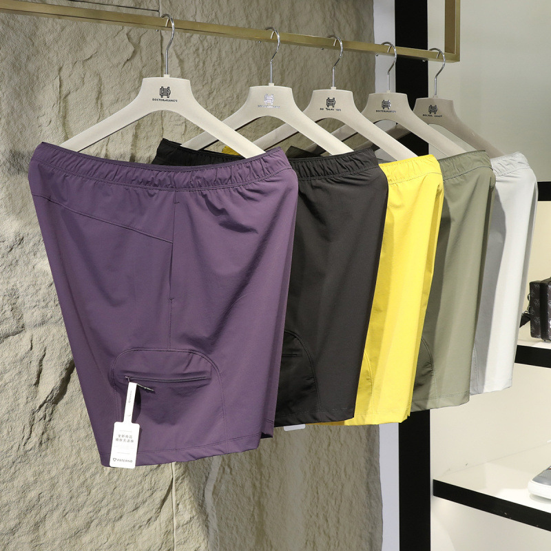 Outdoor Urban Commuting Summer New Breathable Quick-Drying Shorts Men's Running Waterproof Casual Pants Thin Five-Quarter Pants