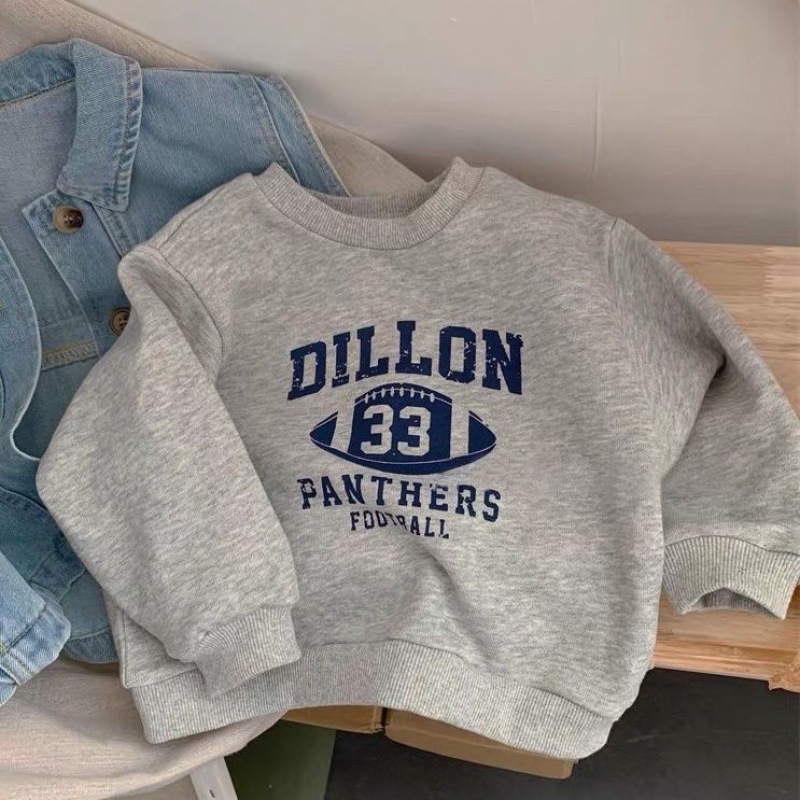 Children's Sweatshirt Spring and Autumn Style Korean Version Unisex Sweatshirt for Boys and Girls Stylish Sweatshirt Neutral Style Kids Baby Long-Sleeve Hooded Top