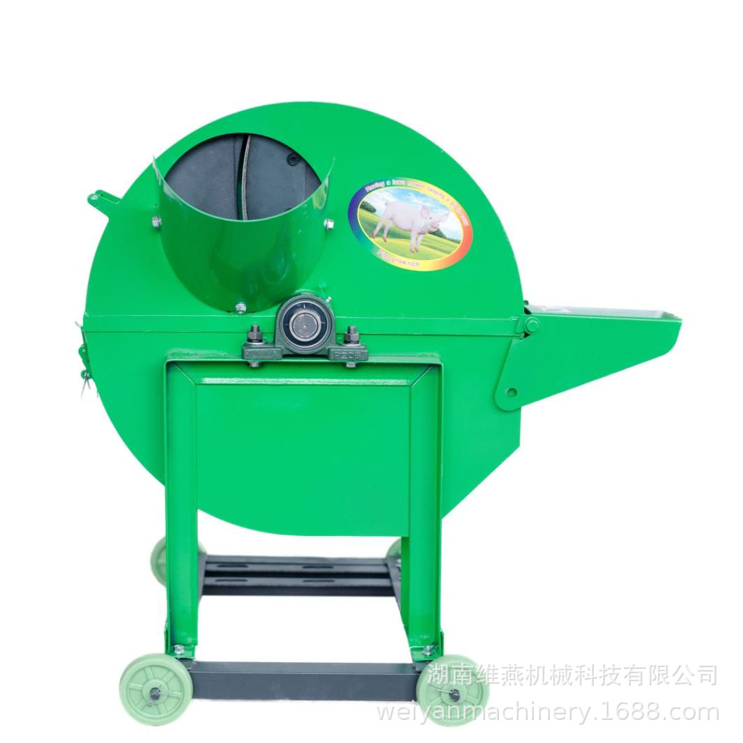 Máquina de plátano de plátano trituradora de árboles de plátano trituradora de tallos de plátano trituradora de césped eléctrica pequeña de 220v para el hogar