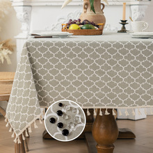 欧式流苏边桌布长方形防滑耐磨餐桌布防水茶几台桌布古典防滑桌布