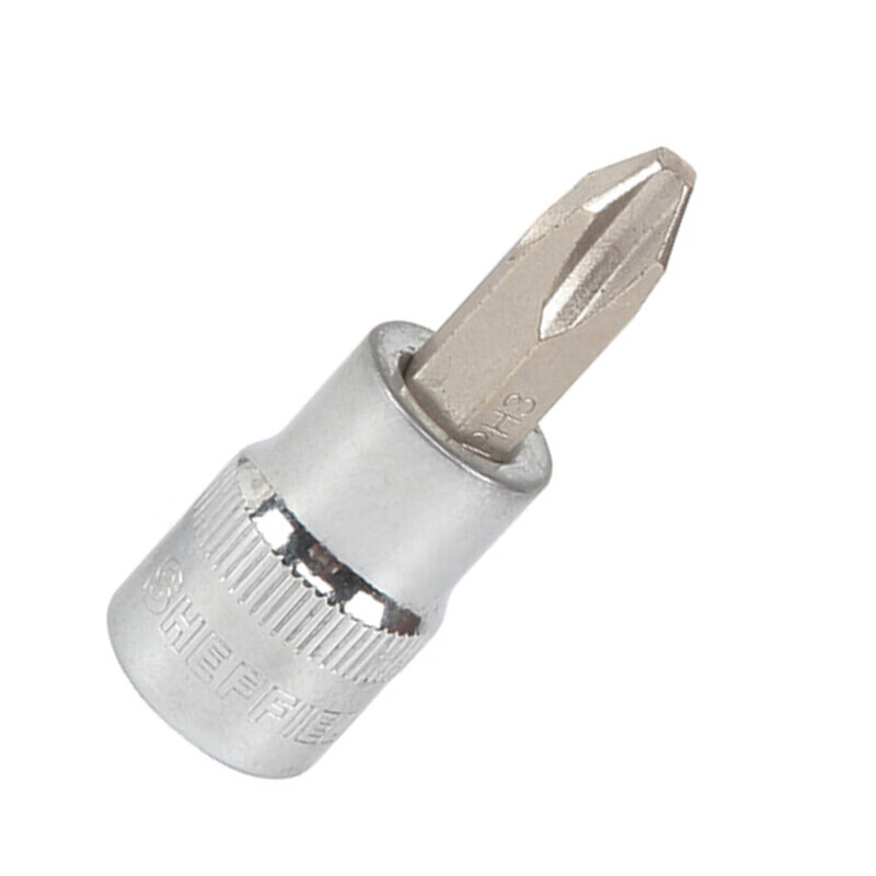 钢盾(SHEFFIELD)S014101 10mm系列十字型旋具套筒PH1