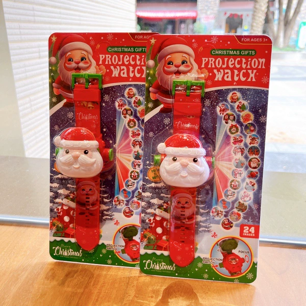 Christmas projection watch [24 patterns + time display]