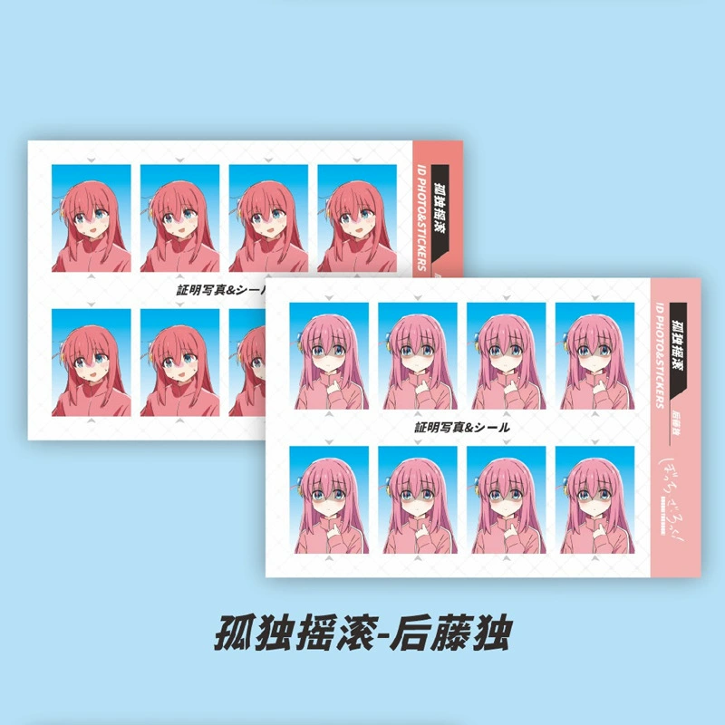 Аниме-периферийная фото-наклейка ID-наклейка Kakao Hinata Shoyang Xia Yujie Пират DIY наклейка 2 фотографии