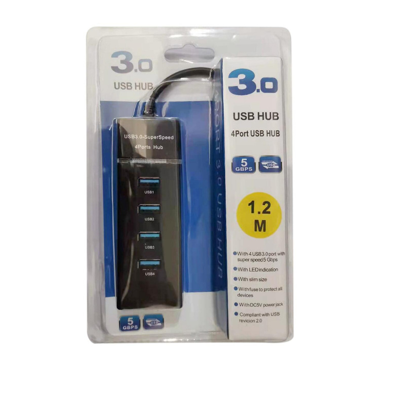 1.2メートルusb3.0高速スプリッターノート一ドラッグ七三0 hubパソコン変換usbハブ|undefined