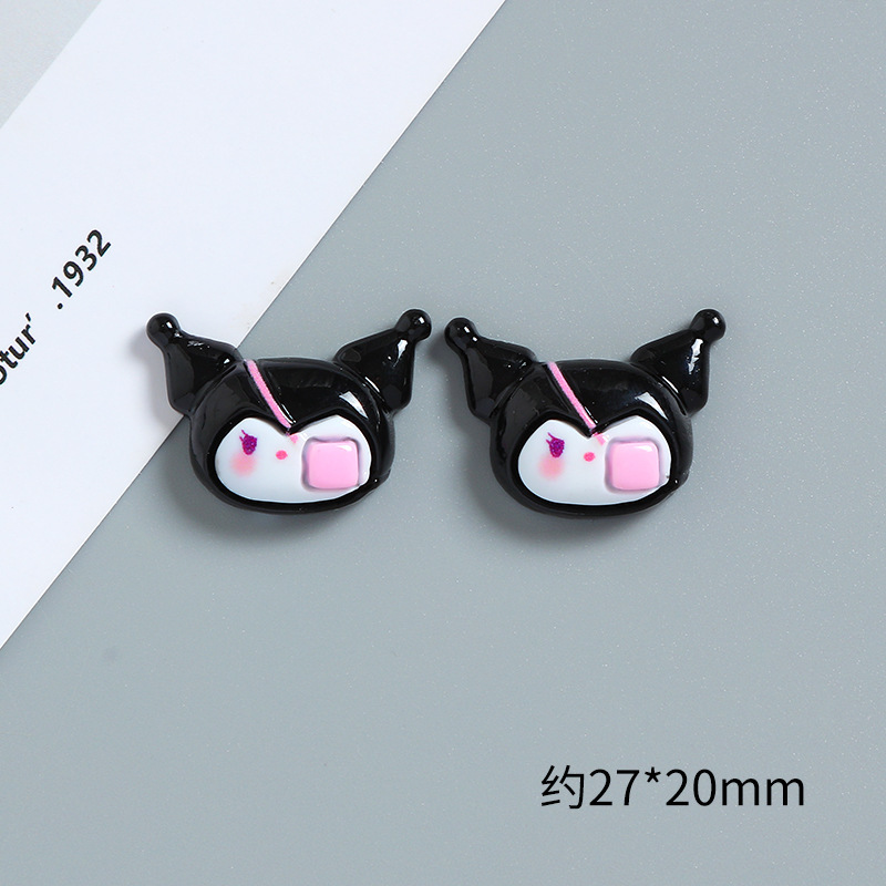 漫画かわいい動物樹脂アクセサリー手作り diy クリーム接着剤ヘアピン Guka 携帯電話ケースジュエリーアクセサリー|undefined