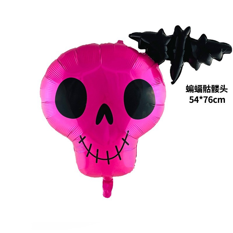 Nuevo globo de Halloween decoración de película de aluminio globo Wansheng tema fiesta diseño especial-en forma de globo de dibujos animados