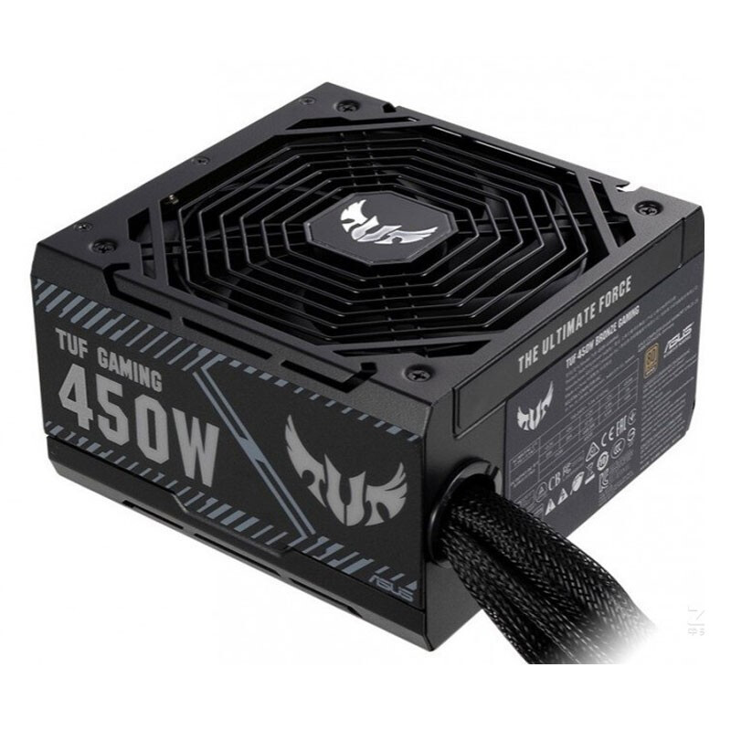 TUF 450 450W 突击手 电源 支持40系列显卡双滚珠轴流温控风扇