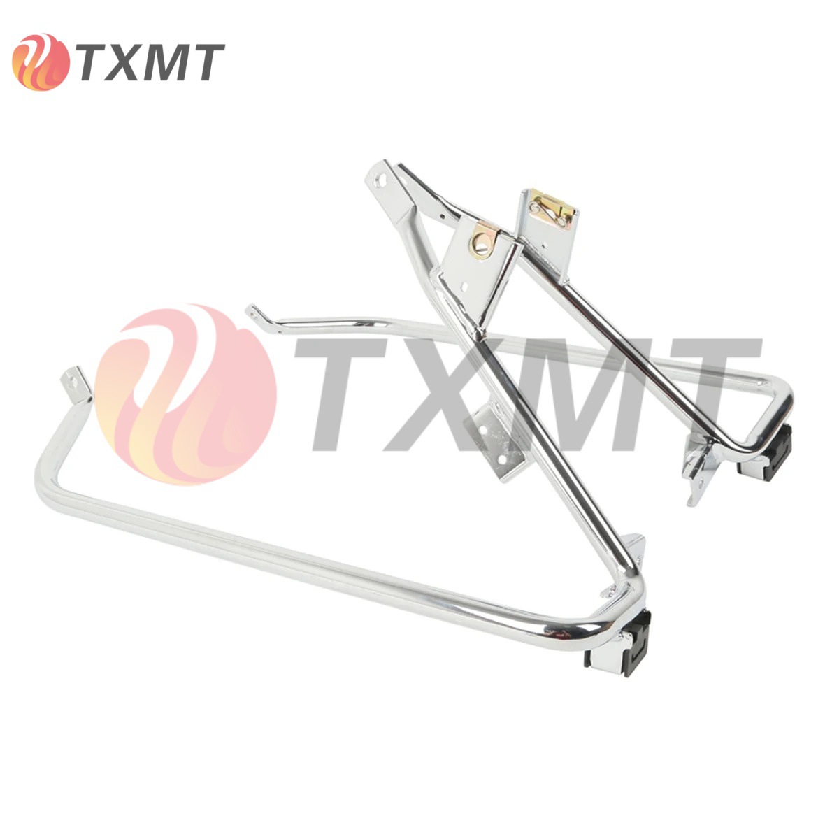 Suitable for Harley Road King Street Big Glide Modified Rear Box Rear Bumper Tail Box Guard Bracket 09-13 Years