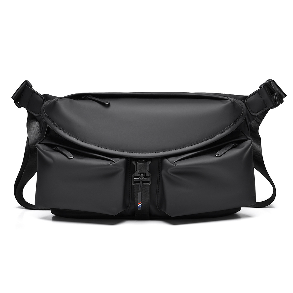 Fashionable Men's Chest Bag Large Capacity Versatile Shoulder Bag_voghion.com