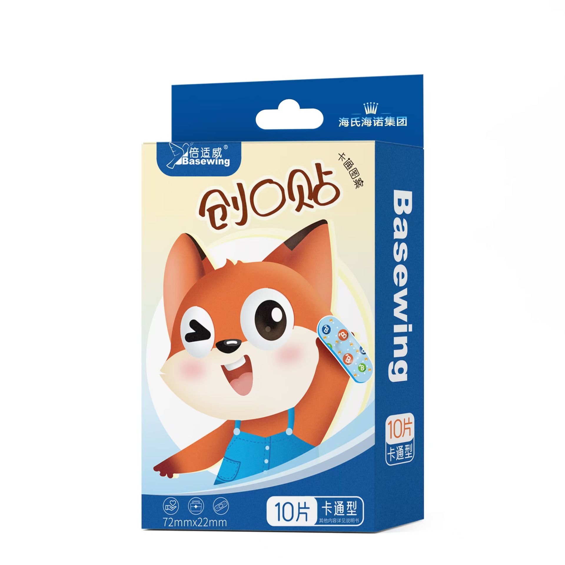 만화 반창고 72mm*22mm 10개/상자 - 1상자