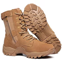Jihua Training Boots Мужские Официальные Товары на официальном сайте, Оригинальные коричневые тренировочные ботинки из натуральной кожи 3515, сверхлегкие тактические ботинки с холодостойкими шипами и бантом