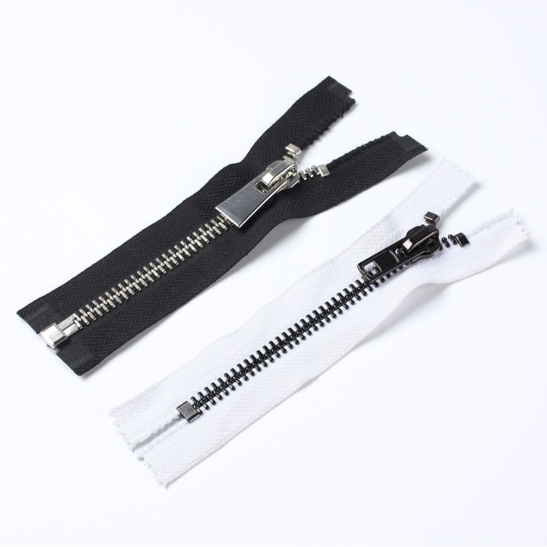 8号金属拉链双头开尾YKK同款服装辅料厂家批发现货锁头铜拉链