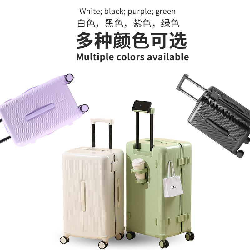 クロスボーダースポーツ版ジッパーボックスTSA税関ロックトランク20大容量旅行ボックス26新型スーツケース24|undefined