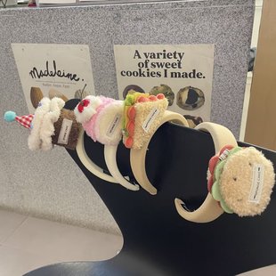 Cute, Exquisite and Interesting Plush Dessert House Necklace Pendant, Cute Cherry Cake Bag Accessories, Sweet Strawberry
