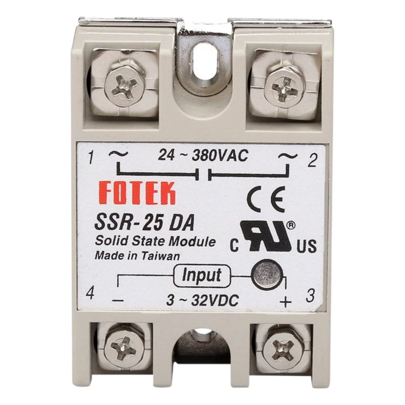 Однофазное твердотельное реле SSR-25DA SSR-40DA SSR-100DA SSR-60DA