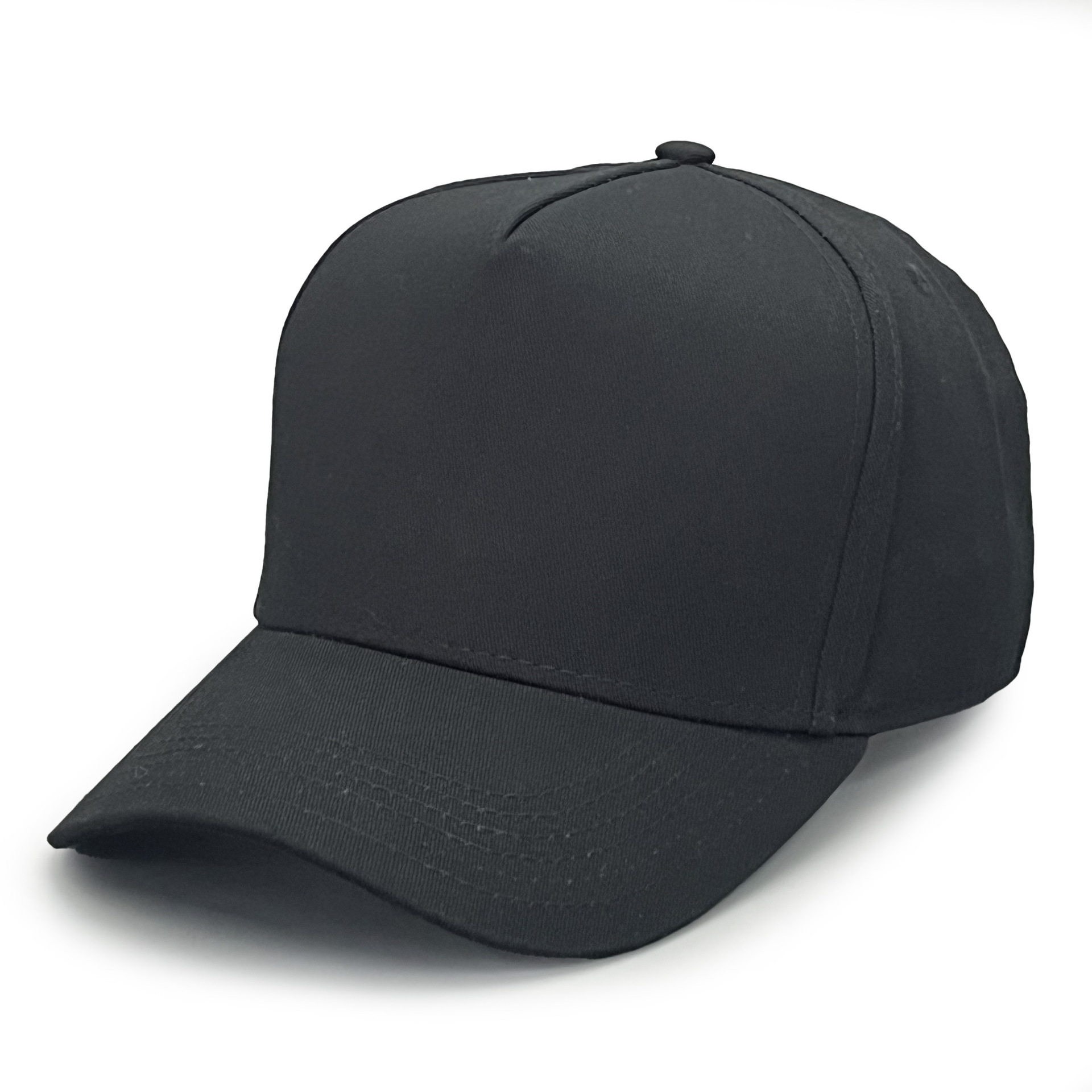 Baseball Cap Für Damen Und Herren, Schlichte Schwarze Kappe_voghion.com