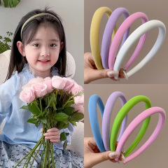 儿童发箍女童不勒头韩版甜美绿色头箍发卡小女孩高颜值发捆头饰品