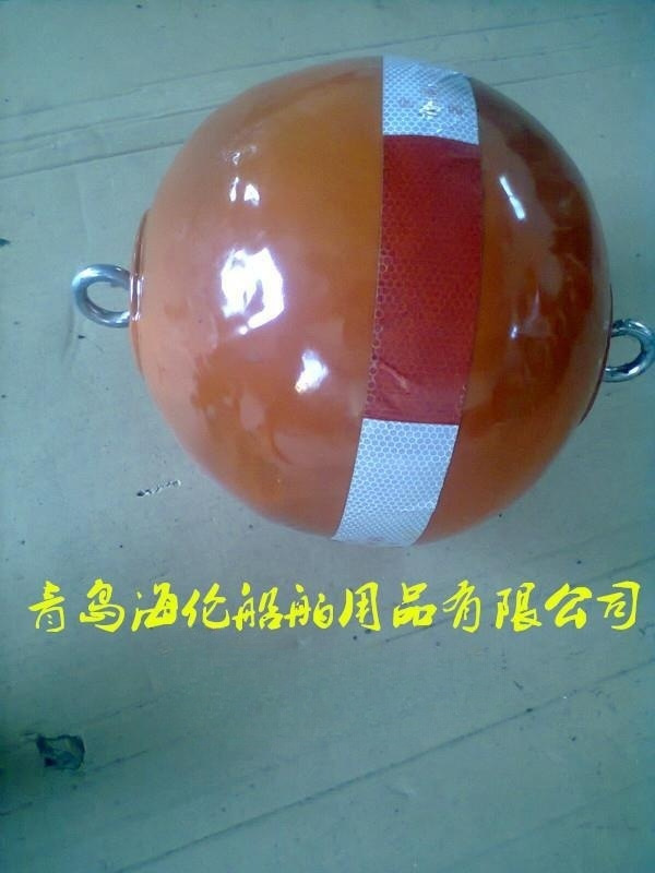船舶系船浮标 Q235船钢浮标 聚乙烯实心浮标