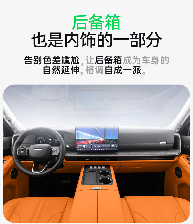 Suitable for Great Wall H10 trunk mat TPE2026 model car modification interior accessories, specialized floor mats