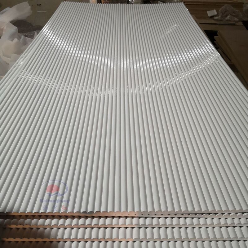 Spot outer semicircle 2cm wave board wallboard corrugated board decorative board background wallboard modeling wall panel
