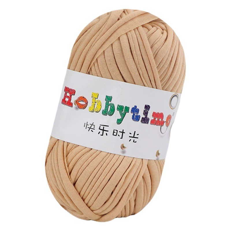 Однотонная тканевая нить DIY сумка ручной работы вязаная крючком сумка тканая сумка шерстяная подушка ручной работы ковер