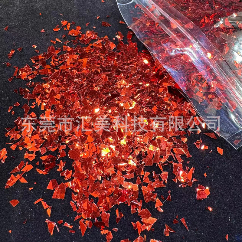 레드 맨션의 꿈 스팽글-레드 (가방 당 50g)