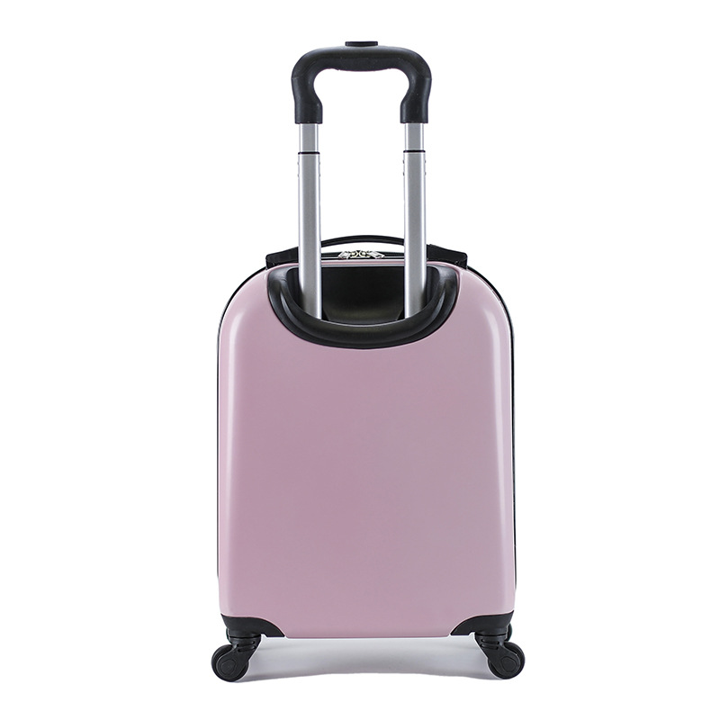 Nueva caja de la carretilla de los niños de 18 pulgadas kindergarten equipaje logotipo imprimible lindo dibujos animados universal rueda maleta