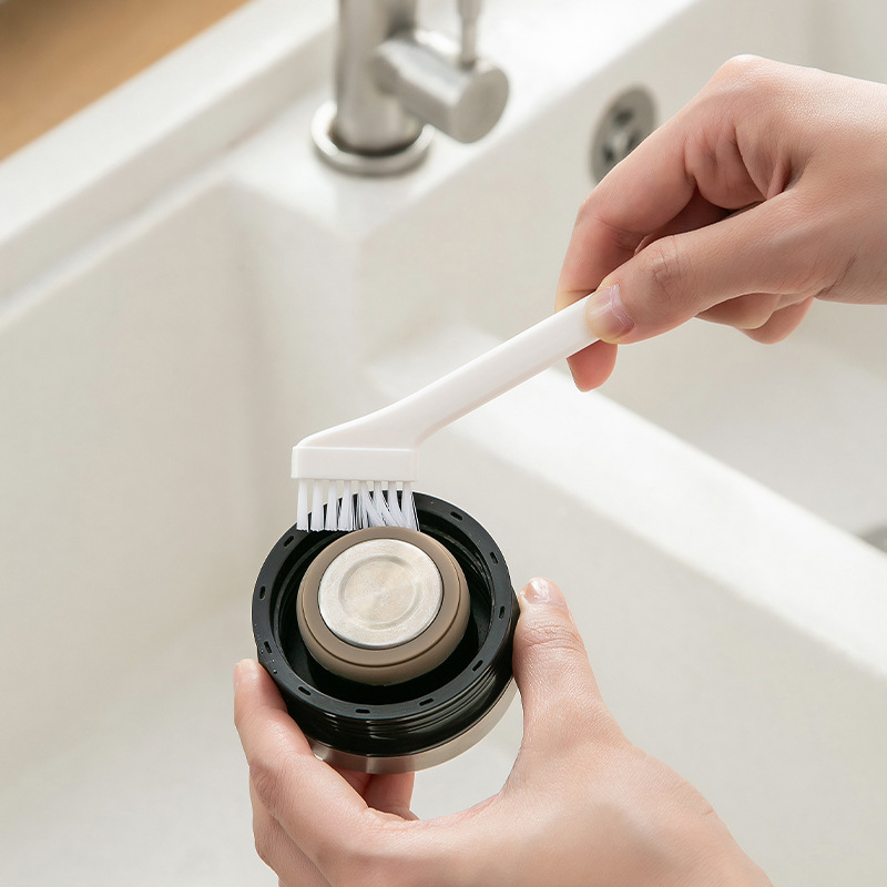 kinbata Cup Cover Brush Four-piece Thermal Cup Cover Gap Cleaning Brush Cup Gap Groove Cleaning Brush L